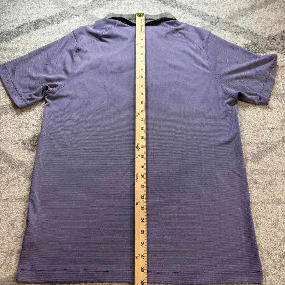 Nike Dri fit golf polo LSU tigers purple golf. Tagged size large but fits medium